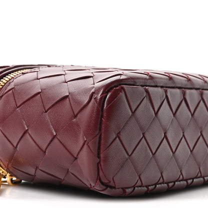 Bottega Veneta Nappa Intrecciato Bang Bang Vanity Case Barolo 9 of 10