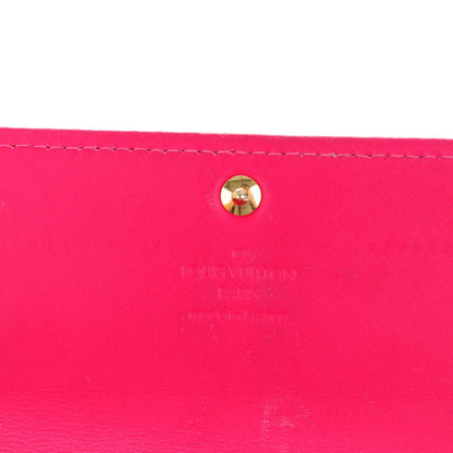 Louis Vuitton Vernis Sarah Wallet Rose Pop 6 of 8