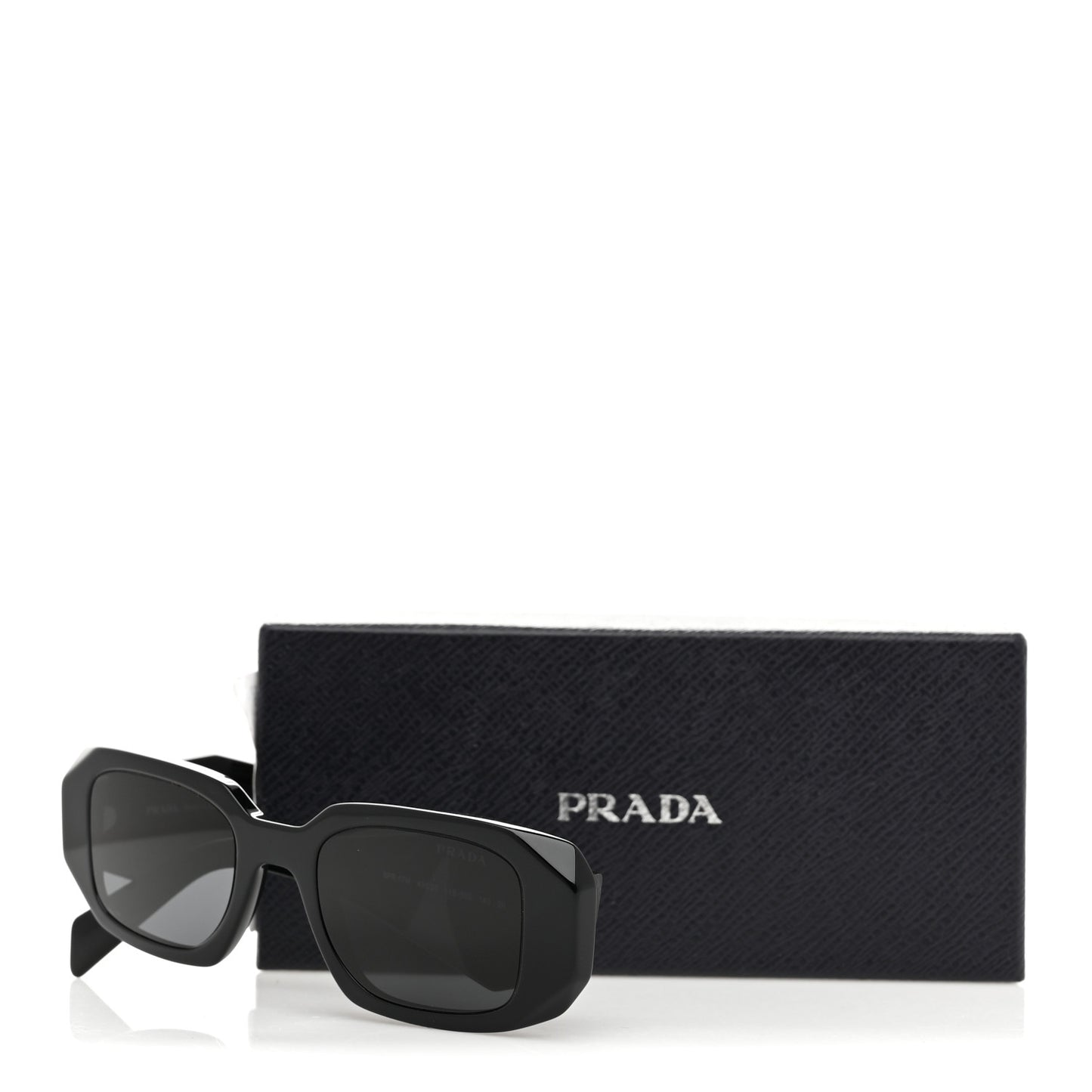Acetate Symbole Sunglasses SPR 17W Black