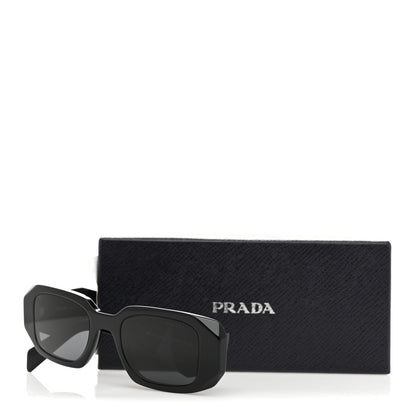 Prada Acetate Symbole Sunglasses SPR 17W Black 7 of 7