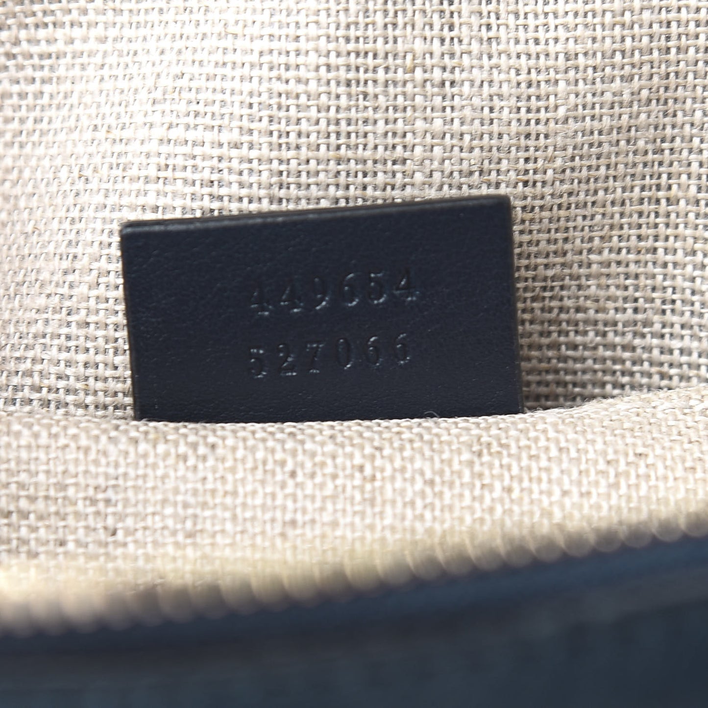 Soft Microguccissima Mini Dome Bag Blue