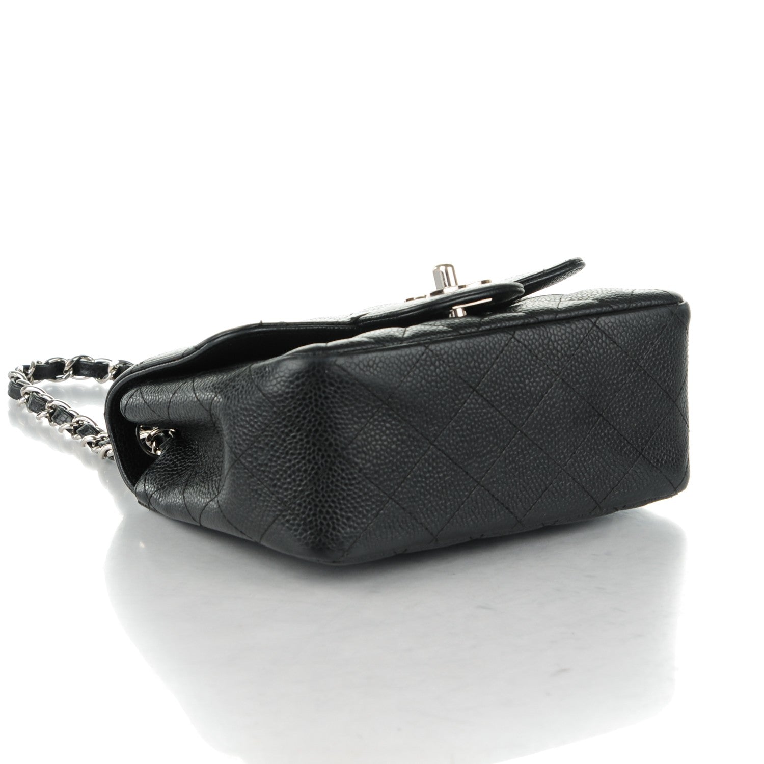 Chanel Caviar Quilted Mini Square Flap Black 4 of 8