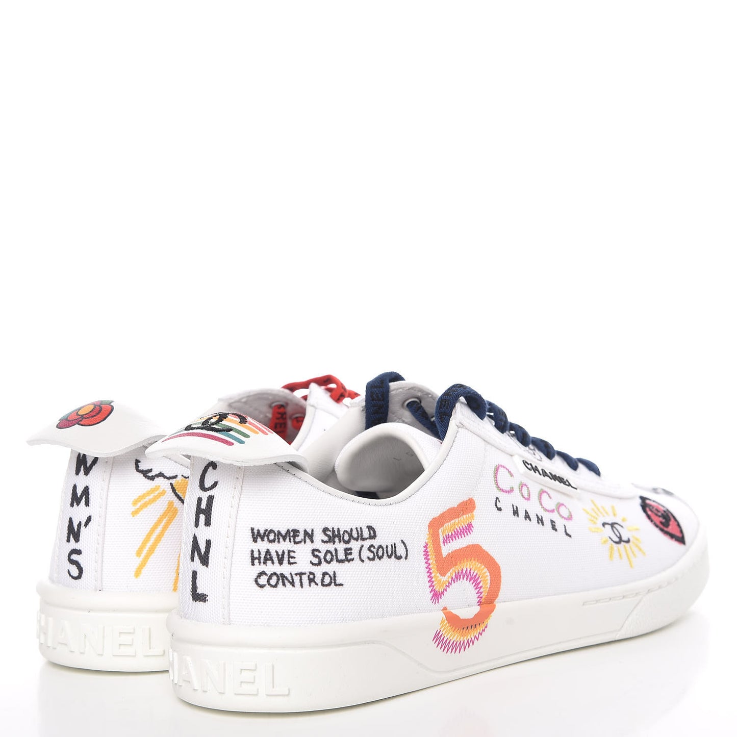 x Pharrell Williams Womens Canvas Sneakers 38.5 White