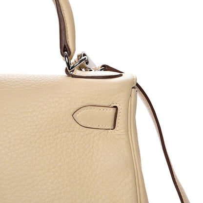 Hermes Taurillon Clemence Kelly Retourne 28 Parchemin 28 of 40