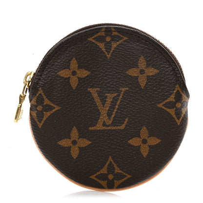 Louis Vuitton Monogram Round Coin Purse 1 of 8