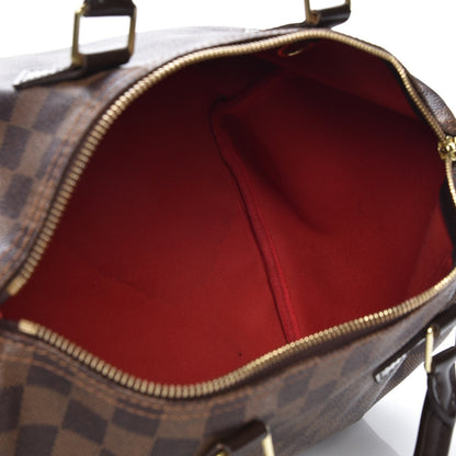 Louis Vuitton Damier Ebene Speedy 30 5 of 12