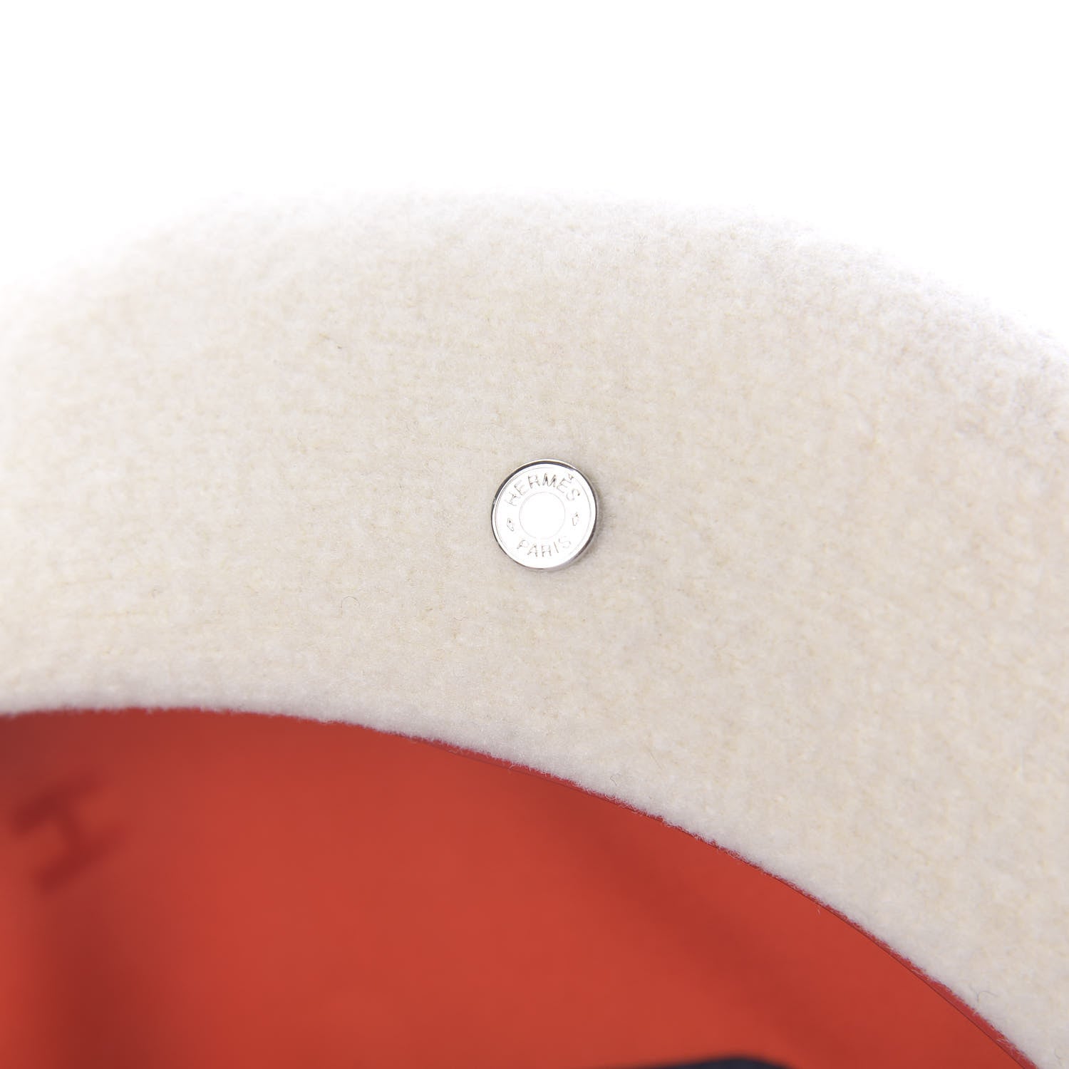 Hermes Merino Wool Bonnie Beret 58 Naturel 5 of 7
