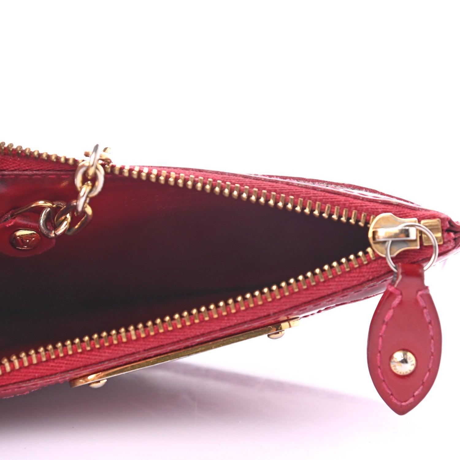 Louis Vuitton Vernis Key Pouch Pomme D'Amour 5 of 12