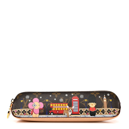 Louis Vuitton Monogram Monogram 2021 Christmas Animation London Elizabeth Pencil Pouch Coquelicot 1 of 7