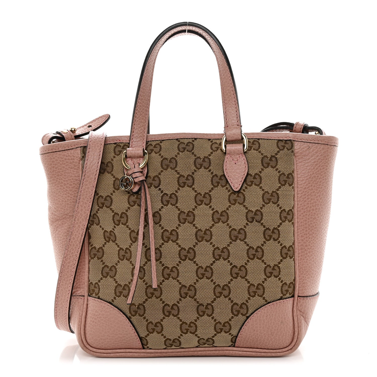 Gucci Monogram Small Bree Tote Beige Soft Pink 1 of 13