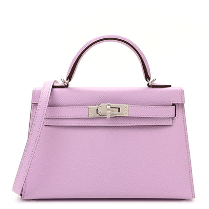 Hermes Epsom Mini Kelly Sellier 20 Guimauve 1 of 10