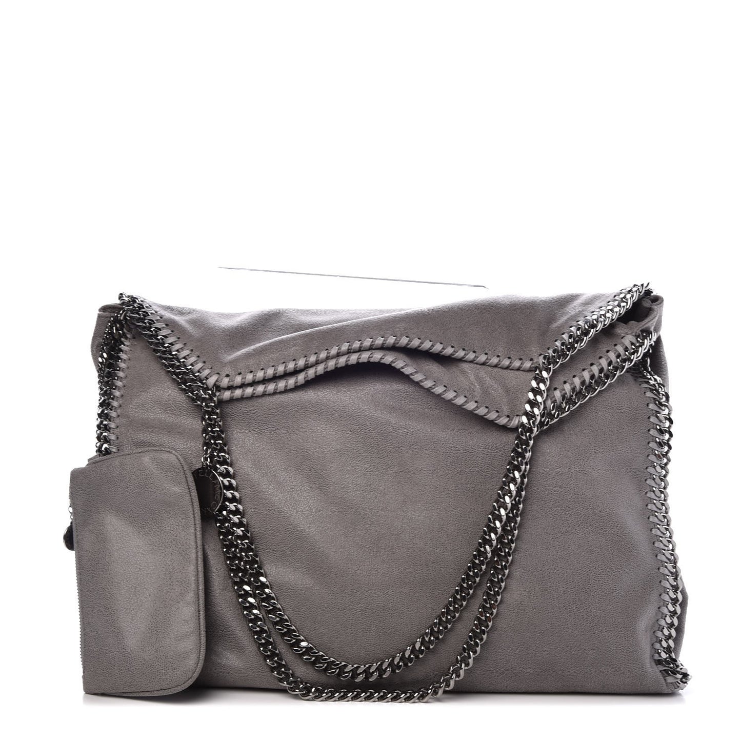 Shaggy Deer Big Falabella Tote Grey