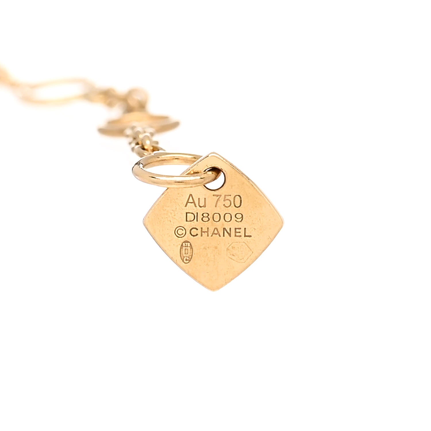 Chanel 18K Yellow Gold Coco Bracelet 3 of 5