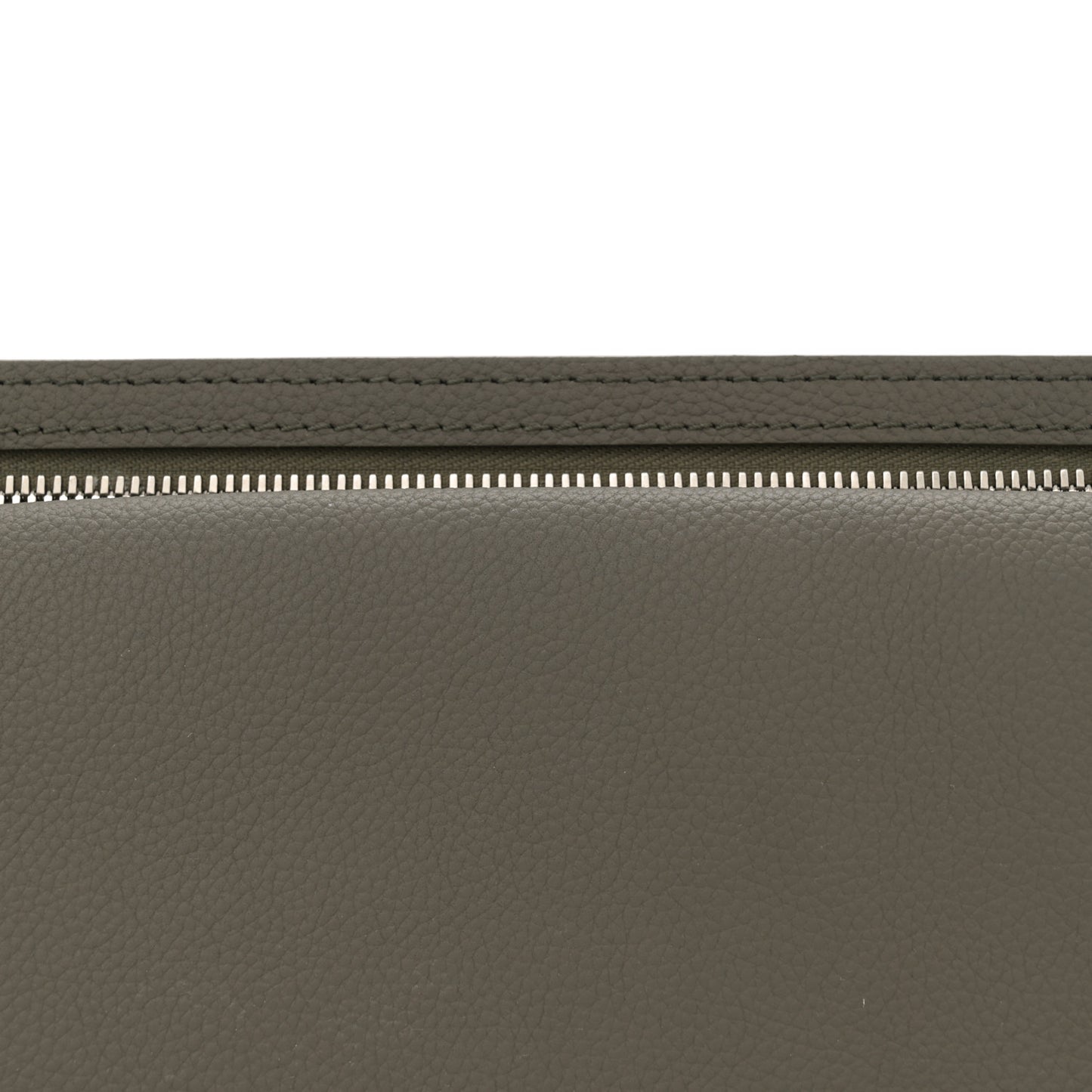 Grained Calfskin Aerogram Slingbag Khaki