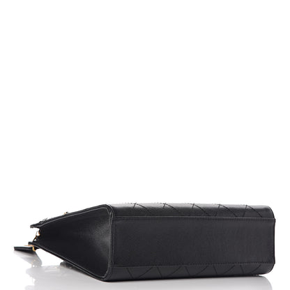 Chanel Caviar Diamond Stitched Shoulder Bag Black 4 of 12