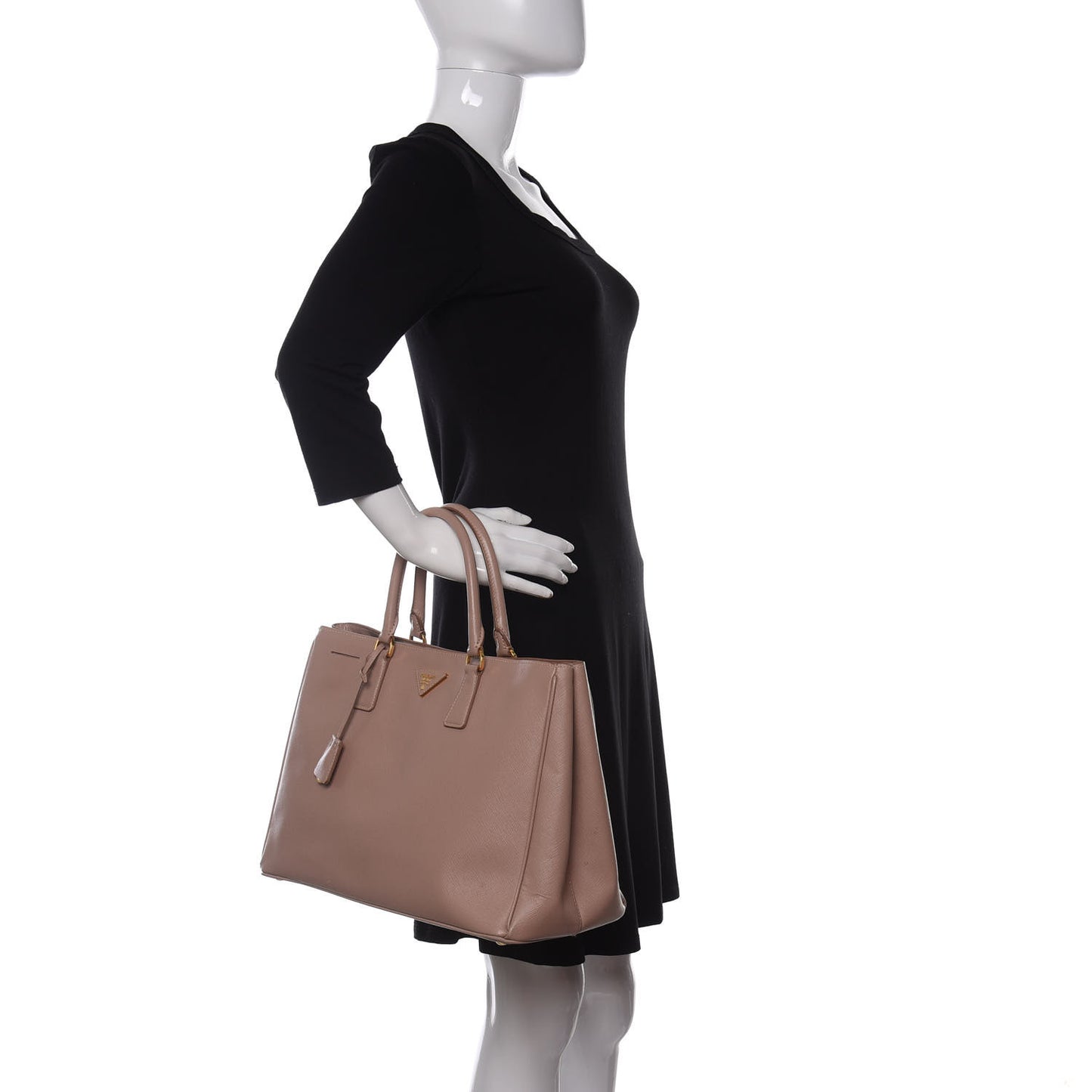 Saffiano Lux Large Tote Cammeo