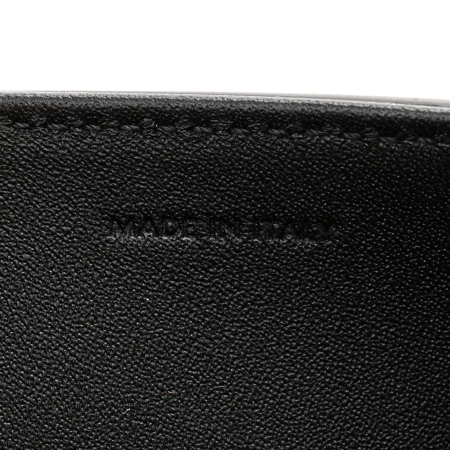 Shiny Calfskin Triomphe Shoulder Bag Black