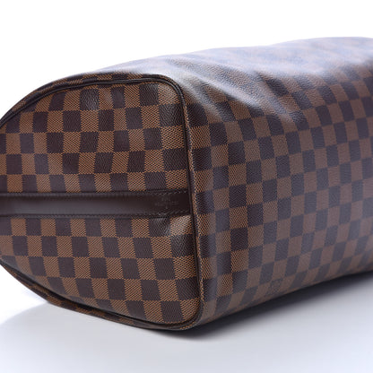 Louis Vuitton Damier Ebene Speedy Bandouliere 35 8 of 10