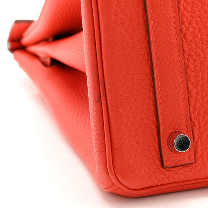 Hermes Togo Birkin 30 Capucine 13 of 16