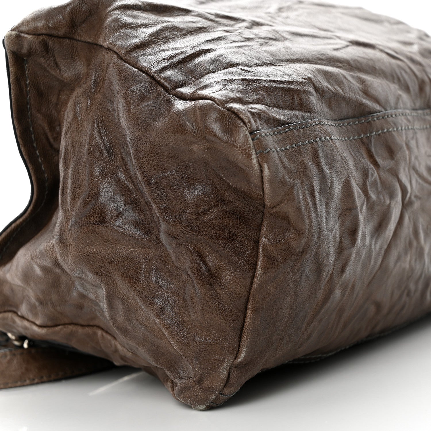 Givenchy Tumbled Sheepskin Small Pandora Brown 9 of 10