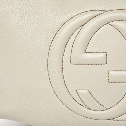 Gucci Cellarius Calfskin Soho Hobo Mystic White 12 of 12