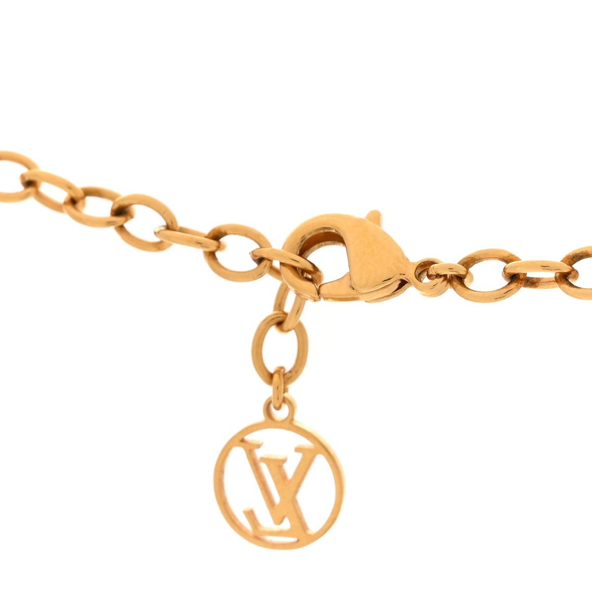 Louis Vuitton Metal Blooming Supple Necklace Gold 4 of 7