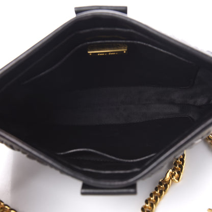 Miu Miu Nappa Matelasse Crossbody Clutch Black 5 of 9