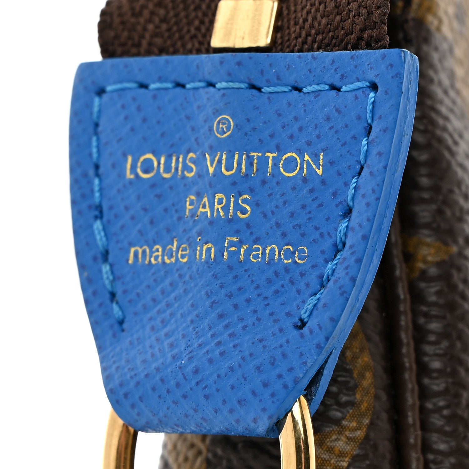 Louis Vuitton Monogram 2019 Christmas Animation Mini Venice Pochette Accessories Blue 5 of 6