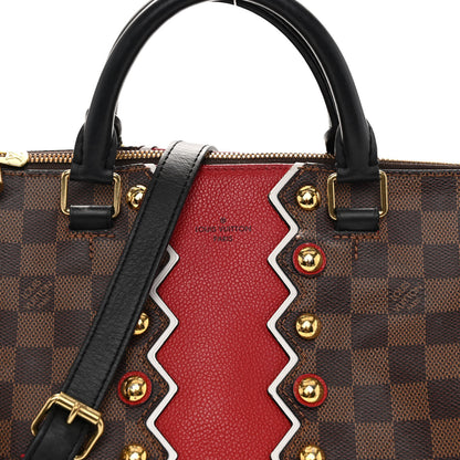 Louis Vuitton Damier Ebene Karakoram Speedy Bandouliere 30 8 of 16