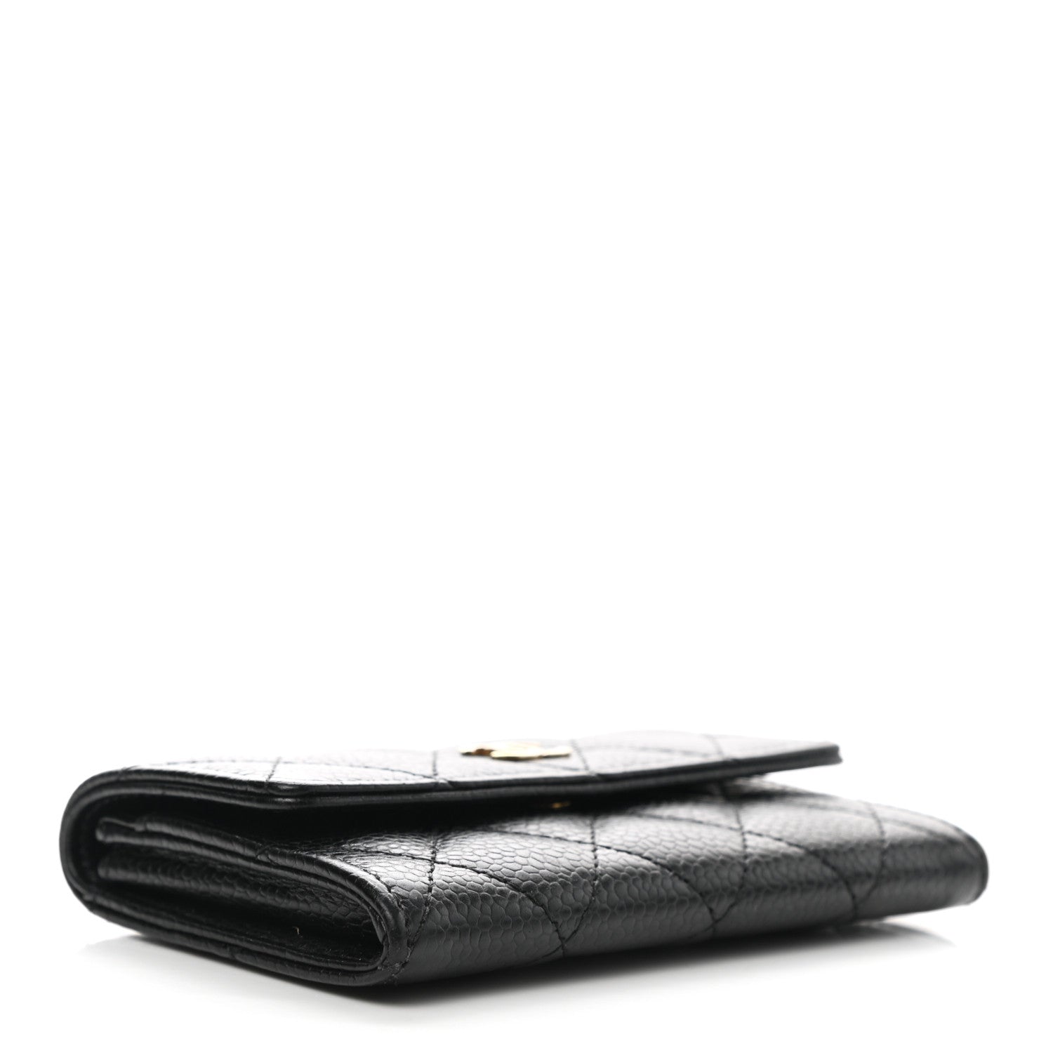 Chanel Caviar Quilted Flap Card Holder Black 4 of 8