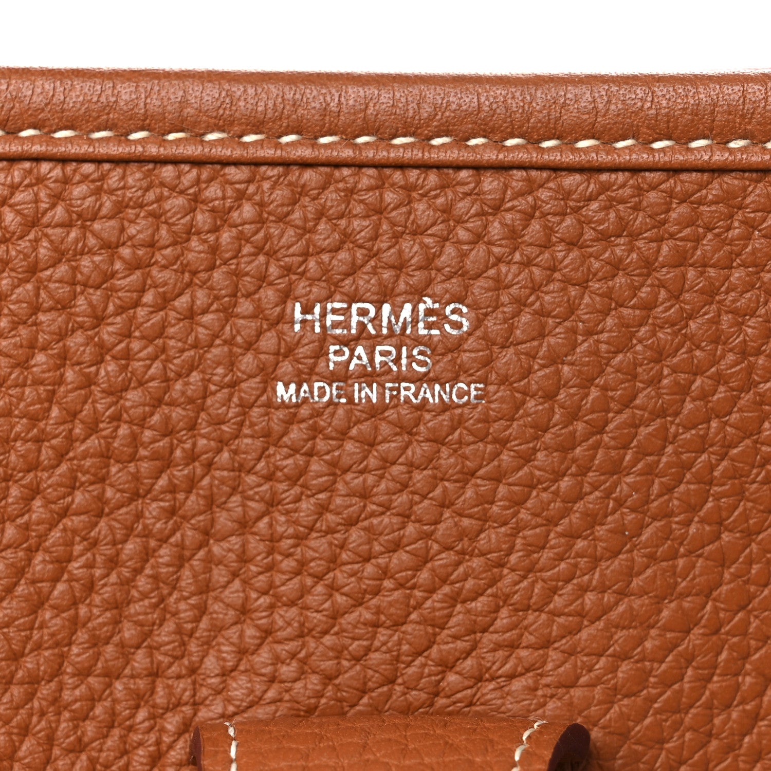 Hermes Taurillon Clemence Evelyne III GM Gold 5 of 13