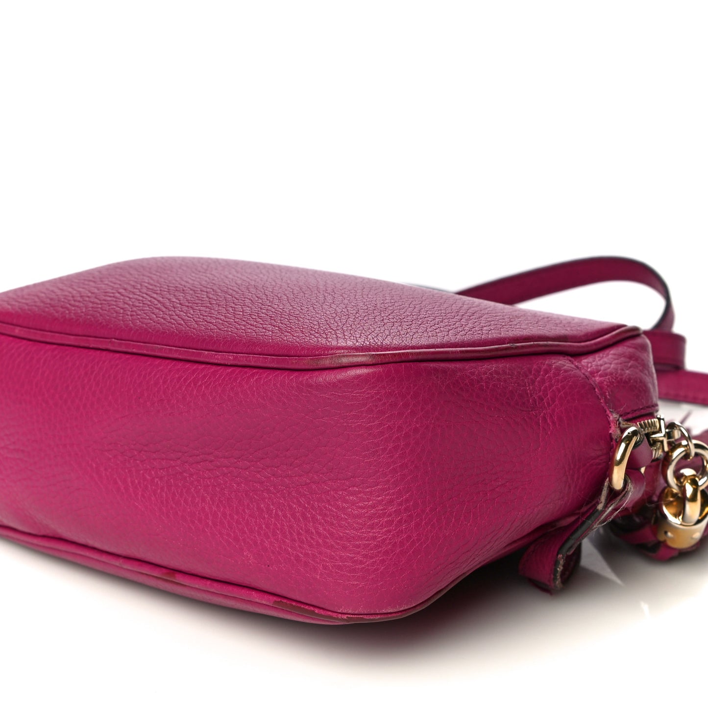 Cellarius Calfskin Small Soho Disco Bag Bright Bouganville