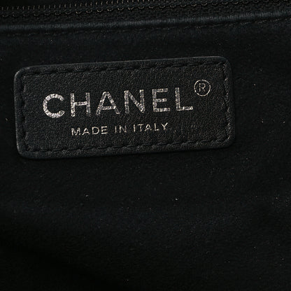 Chanel Caviar Medium Studded Deauville Tote Black 6 of 14