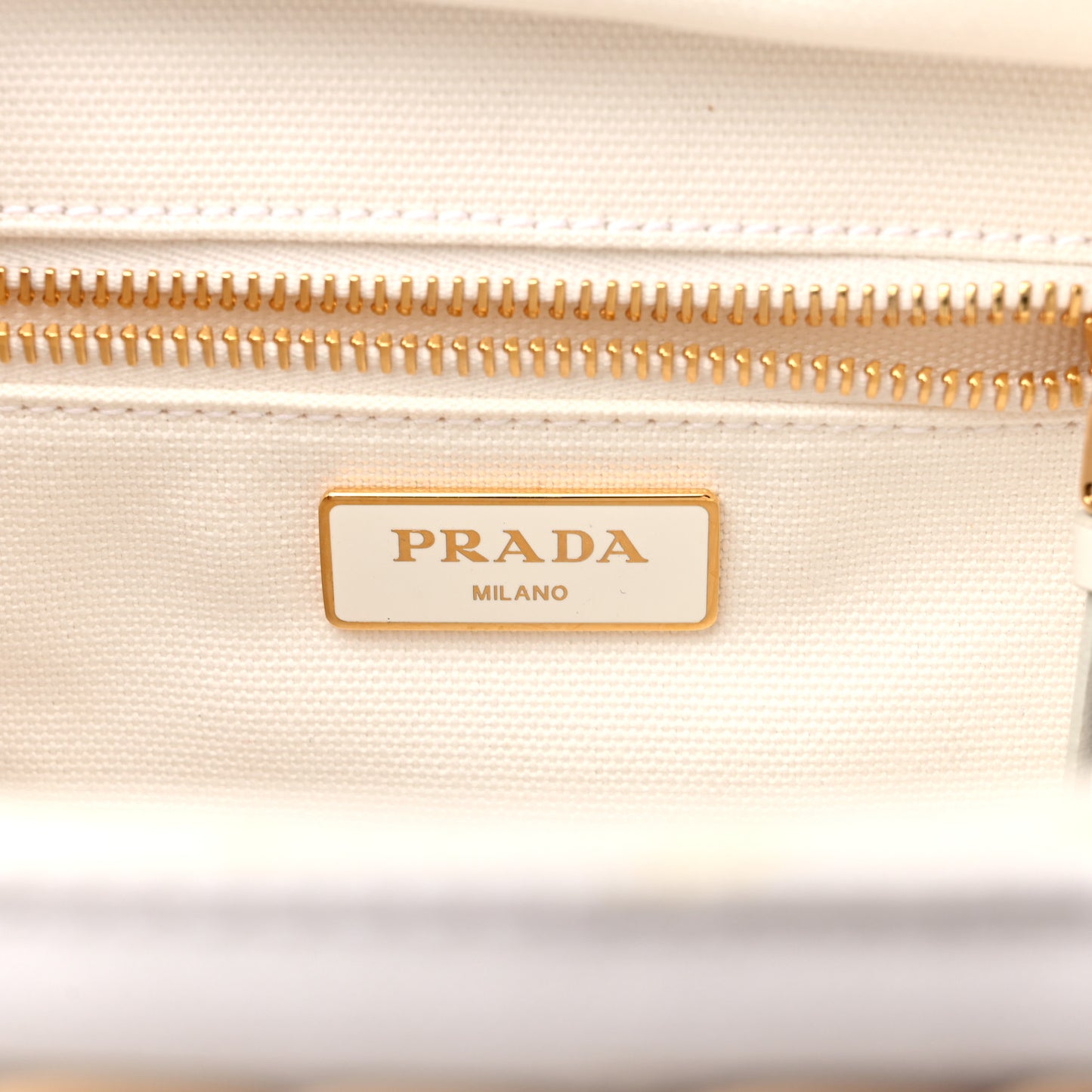 Wicker Canvas Tote Naturale White