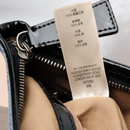 Burberry Supernova Check Small Dryden Crossbody Bag Black 8 of 9