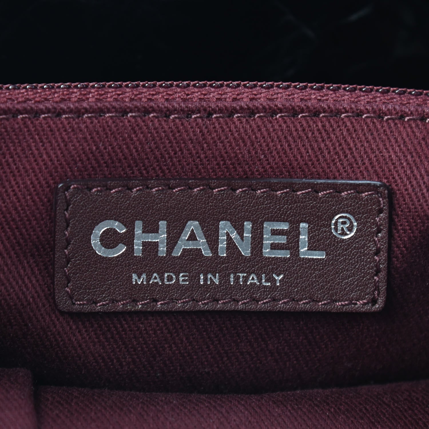 Chanel Iridescent Calfskin Quilted Large In The Mix Tote Black 5 of 8