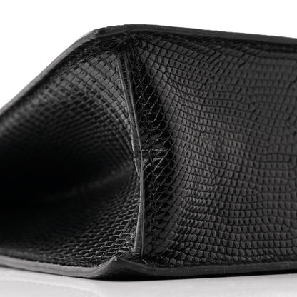 Celine Lizard Edwige Shoulder Bag Black 9 of 11