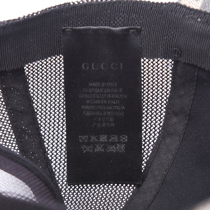 Gucci GG Supreme Monogram Caleido Baseball Hat S Black 5 of 5