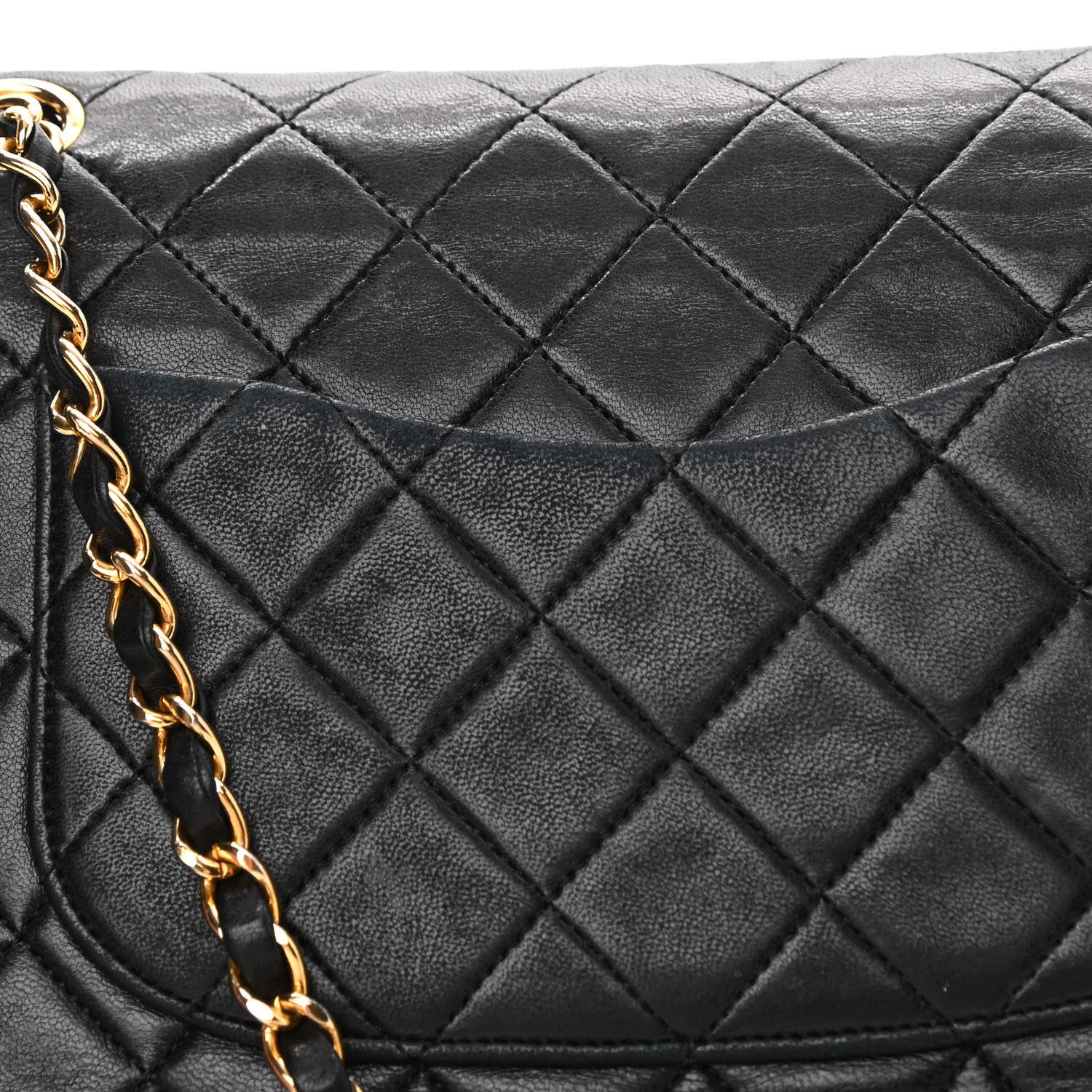 Chanel Lambskin Quilted Small Double Flap Black 13 of 13