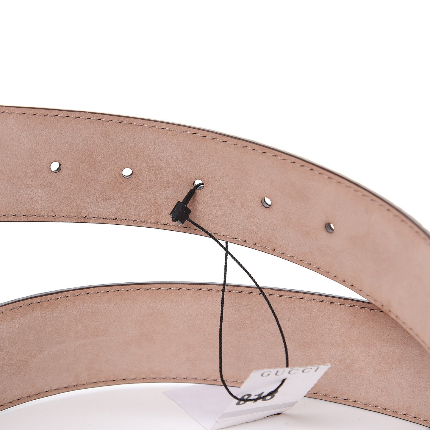 Guccissima Interlocking G 40mm Belt 90 36 Red