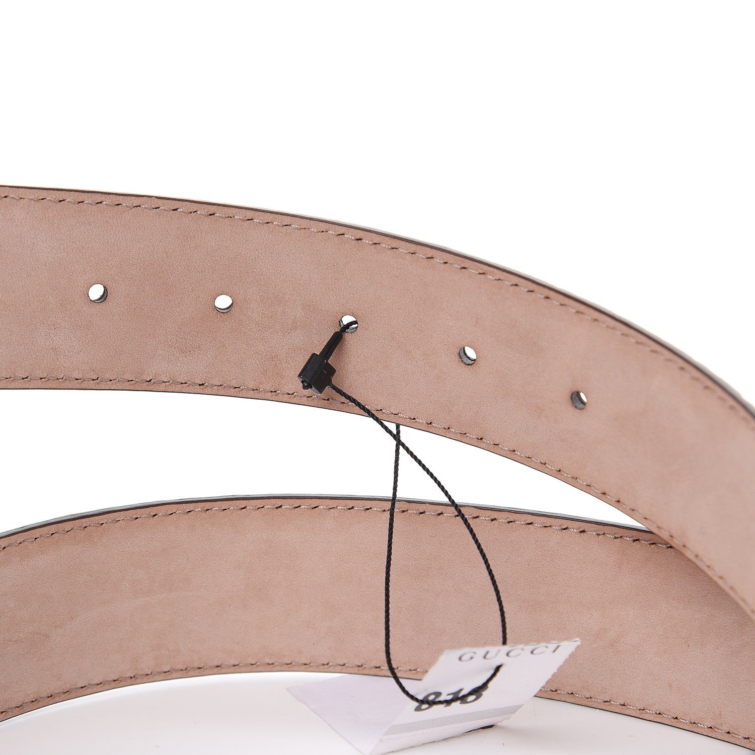 Gucci Guccissima Interlocking G 40mm Belt 90 36 Red 4 of 6