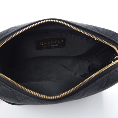 Chanel Caviar Quilted Coco Tassel Camera Case Black 5 of 8