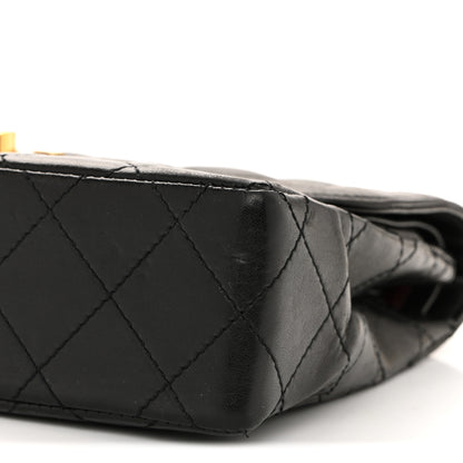 Chanel Lambskin Quilted Small Double Flap Black 11 of 16