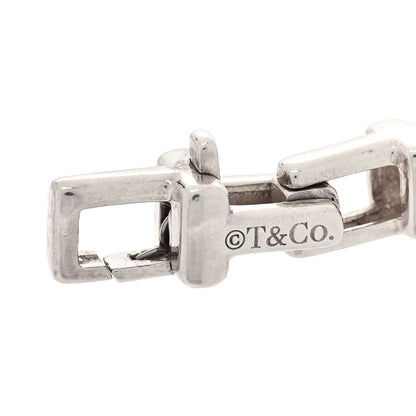 Tiffany Sterling Silver T Link Chain Bracelet 3 of 4