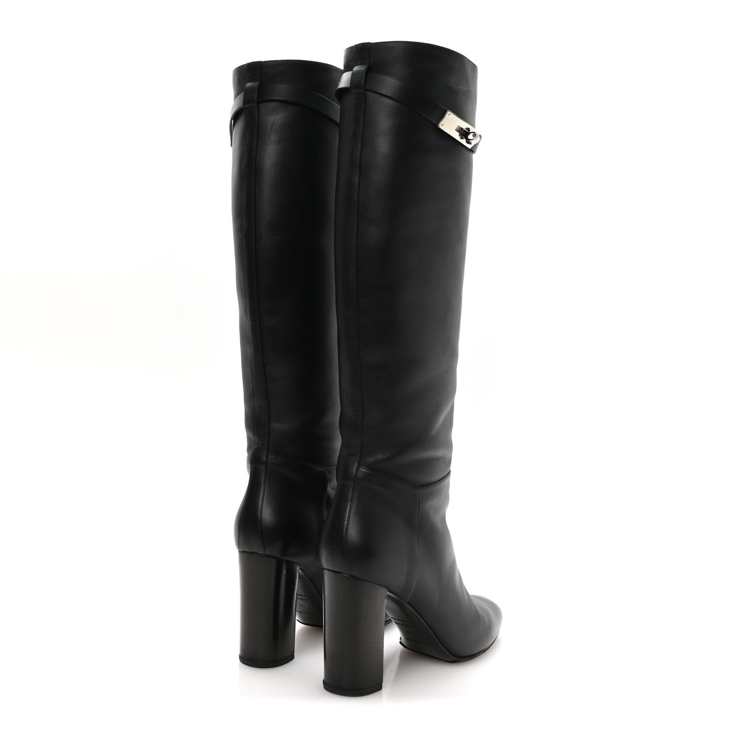 Heritage Calfskin Story Boots 40 Black
