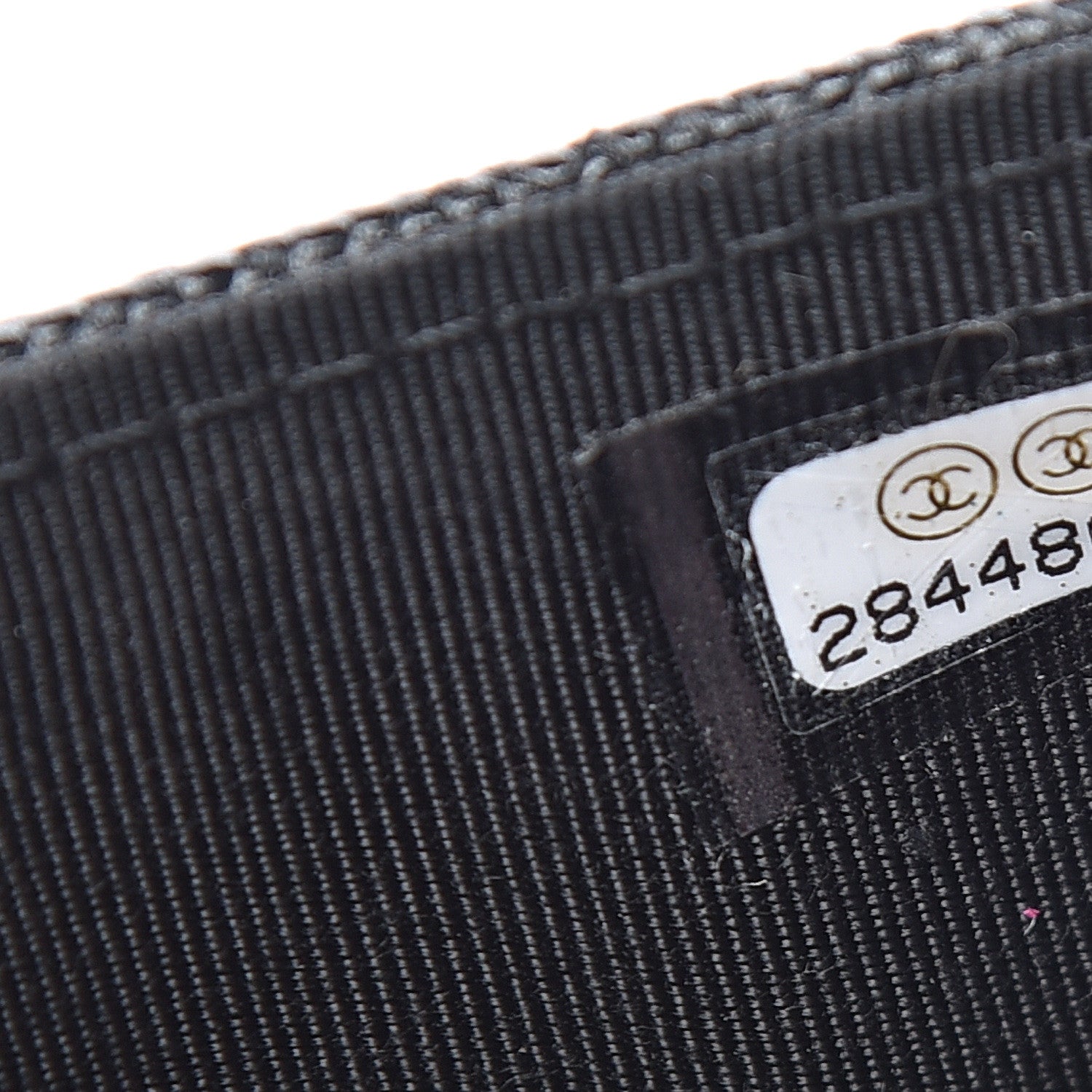 Chanel Caviar Quilted CC Zip Card Holder Black 6 of 7