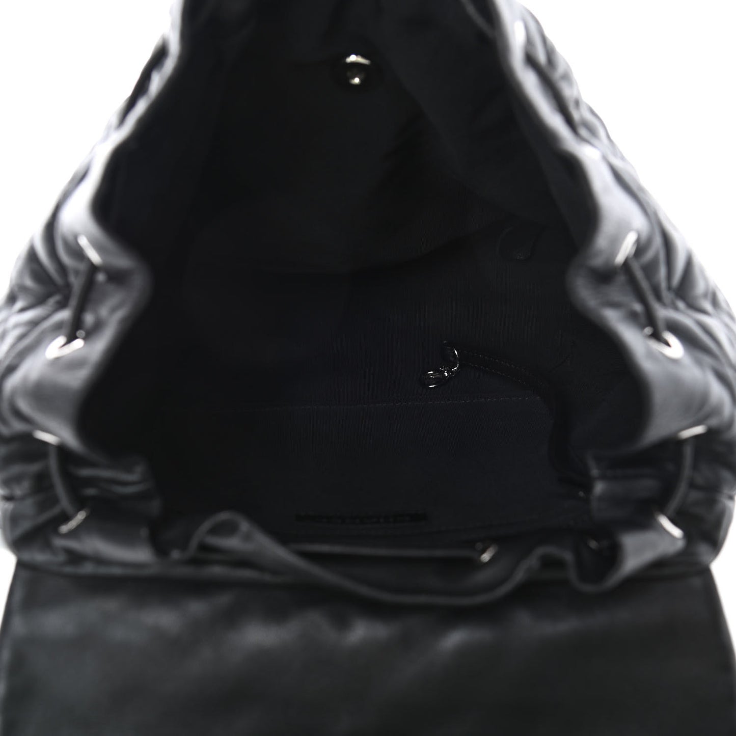 Calfskin Quilted Large Urban Spirit Backpack Black