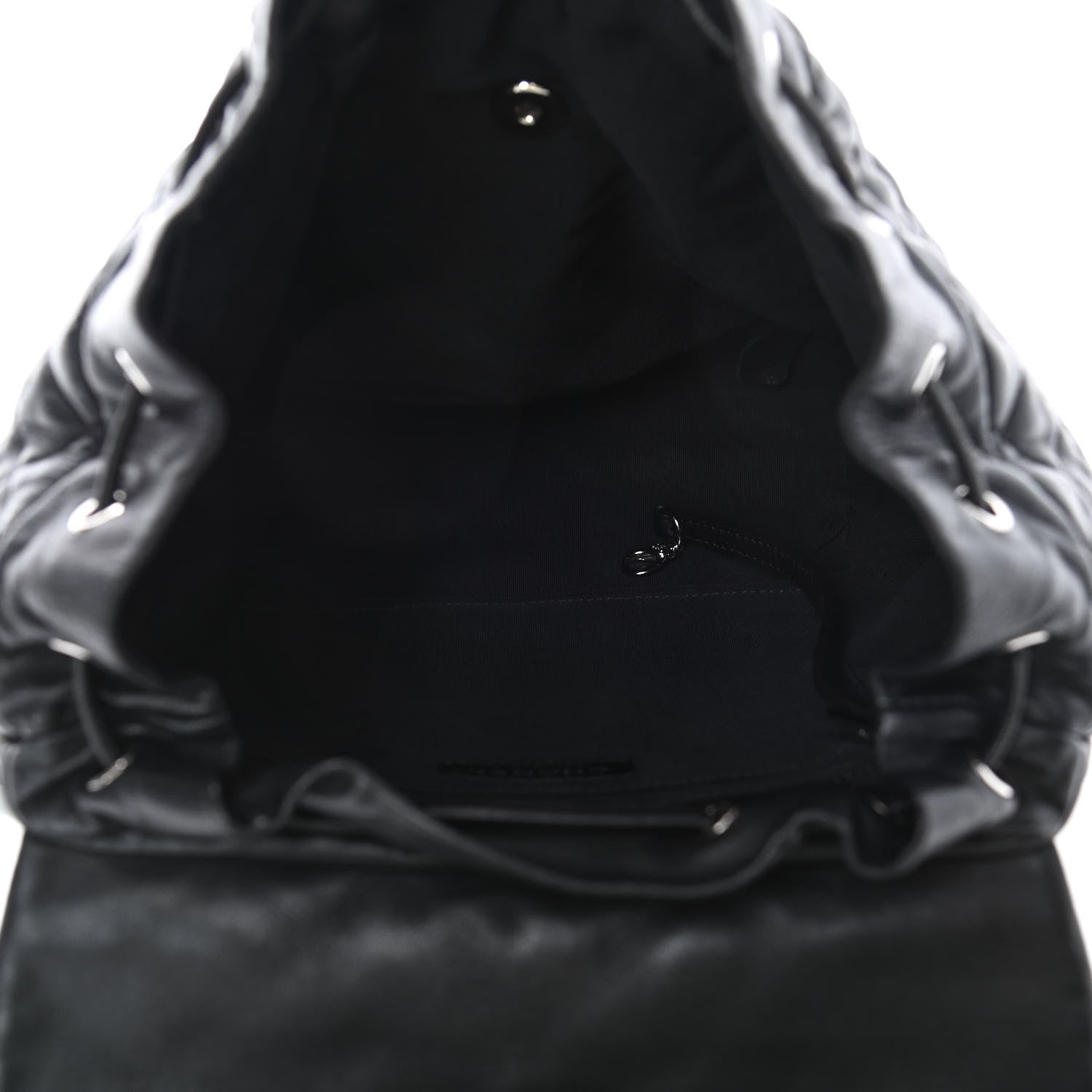 Chanel Calfskin Quilted Large Urban Spirit Backpack Black 4 of 5