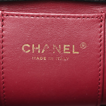 Chanel Lambskin Quilted Daily Friend Drawstring Backpack Black 6 of 10