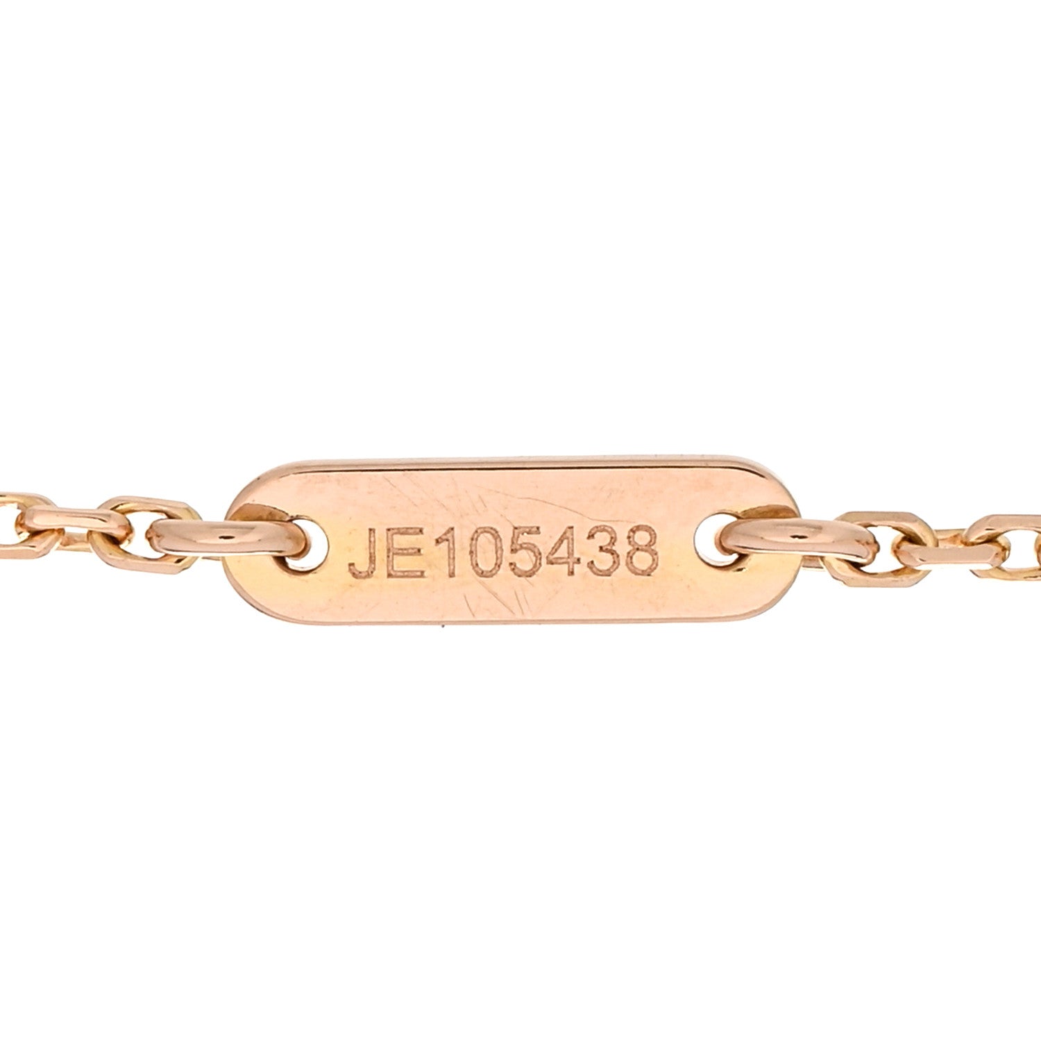 Van Cleef & Arpels 18K Rose Gold Carnelian Sweet Alhambra Bracelet 4 of 5